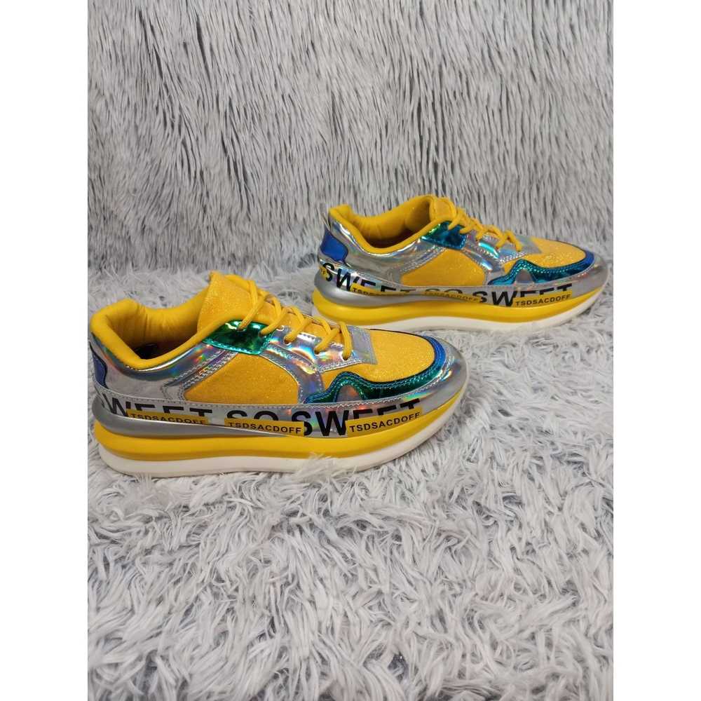 Other Bling Sport Sosweet Womans 9.5 Yellow Comfo… - image 7