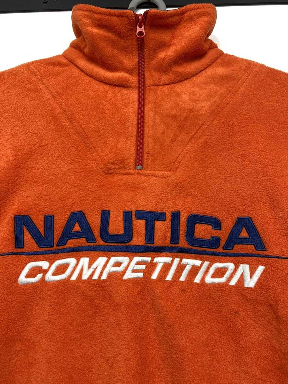 Nautica Vintage Nautica Competition big logo flee… - image 3