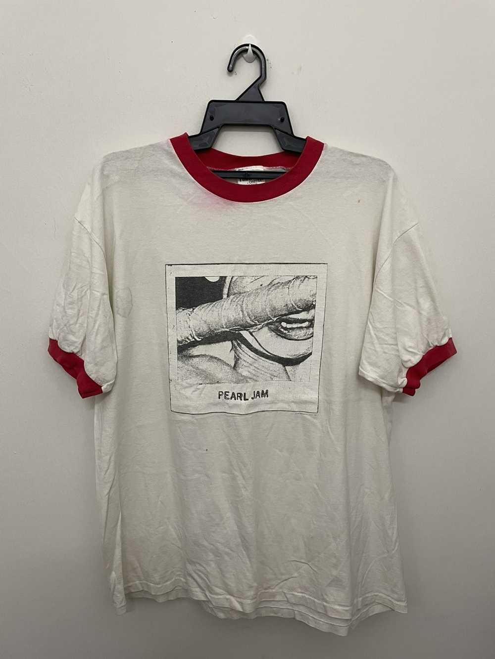 Tour Tee × Vintage Vintage Pearl Jam Ames Bros Te… - image 1