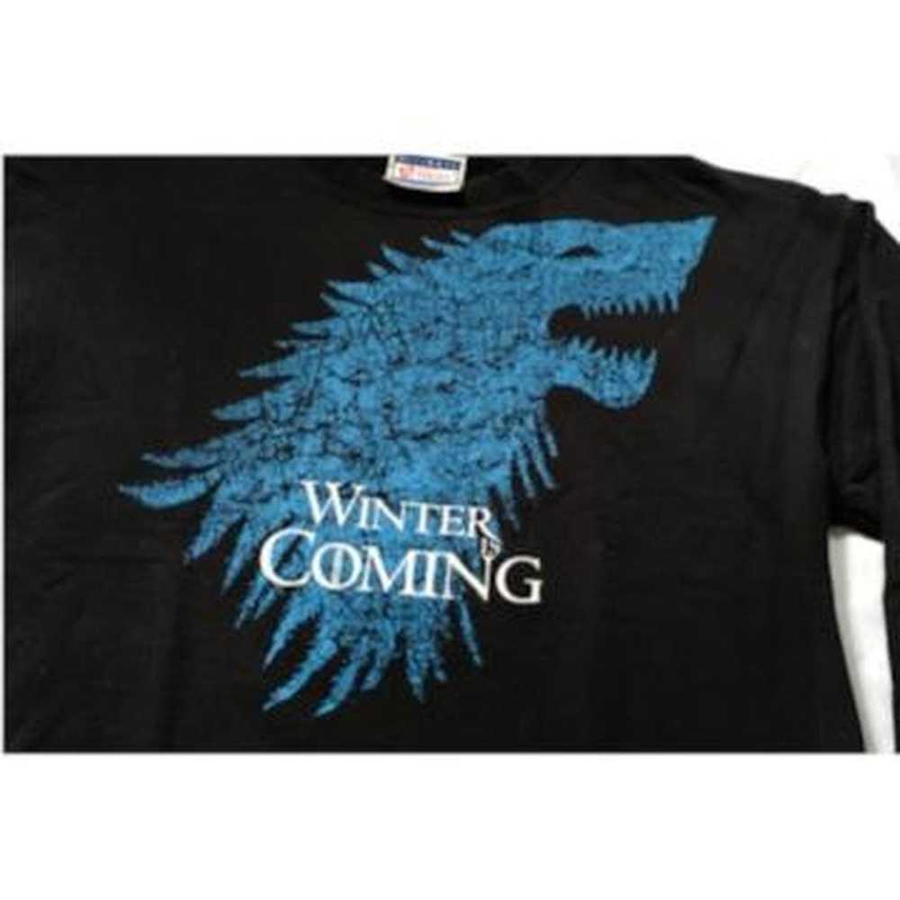 Hanes Game of Thrones Winter is Coming Black Swea… - image 2