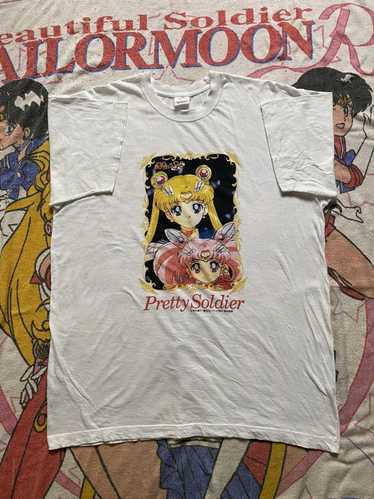 Vintage Sailor Moon Metal Lunch Box (1999) Anime Rare /w Strap !!