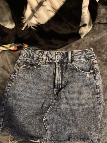 Target Basics Wild Fable mini jean skirt