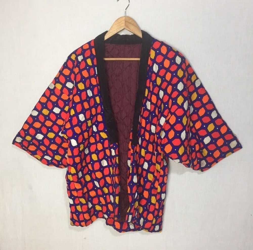 Japanese Brand Padded kimono multicolor - image 1