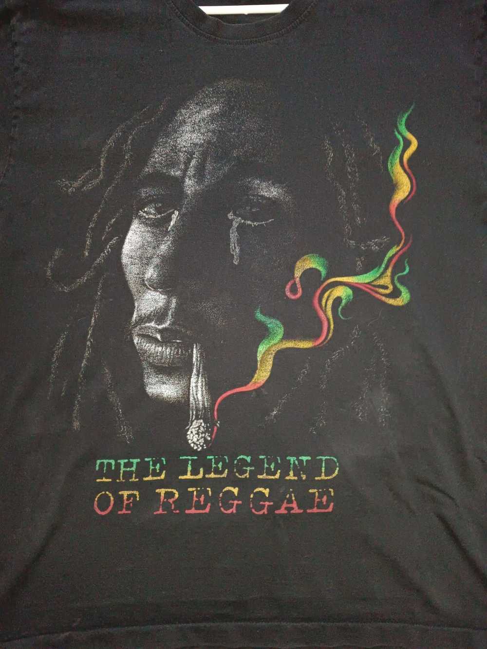 Bob Marley × Rap Tees × Vintage Rare! 90’s Vintag… - image 2