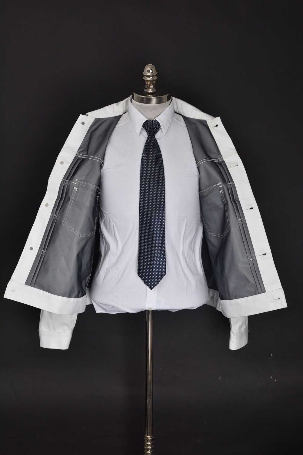 Fumito Ganryu Fumito Gray Water Resistant Pleated… - image 6