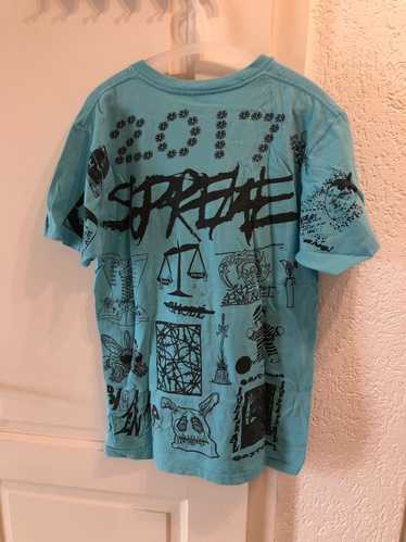 Supreme Supreme SS2017 Dream Tee Aqua Blue Black - image 1