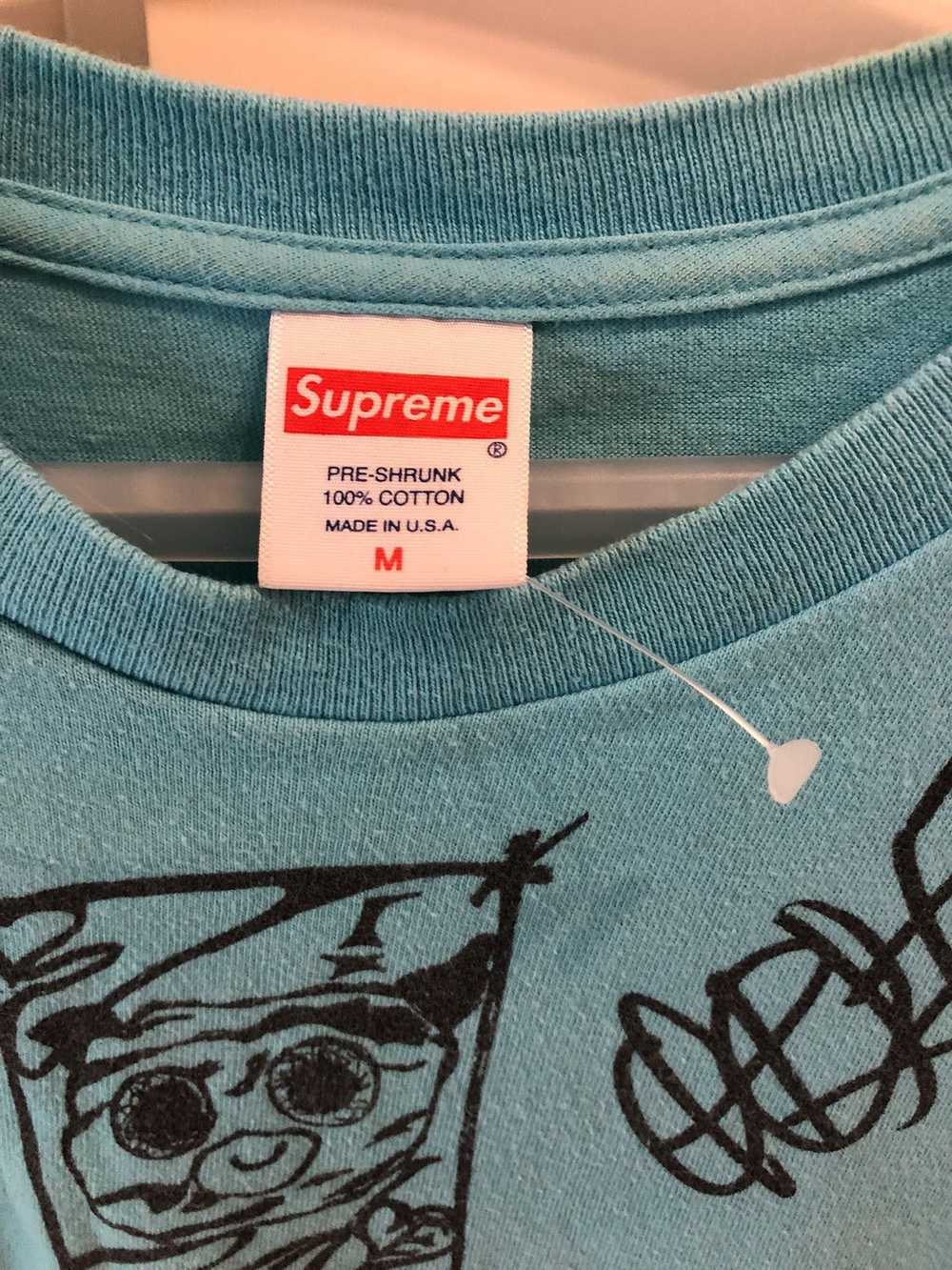 Supreme Supreme SS2017 Dream Tee Aqua Blue Black - image 3