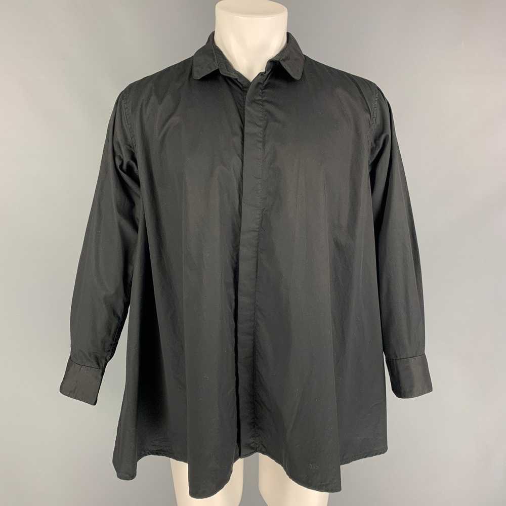 Kidill Black Cotton Oversized Long Sleeve Shirt - image 1