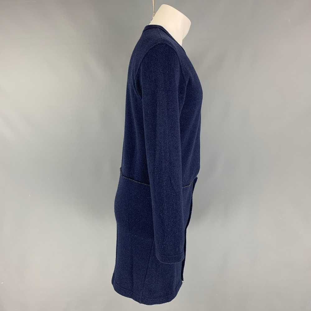 Comme des Garcons Navy Solid Wool Blend Pullover - image 2