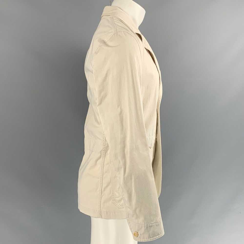 Unis Off White Solid Cotton Jacket - image 2