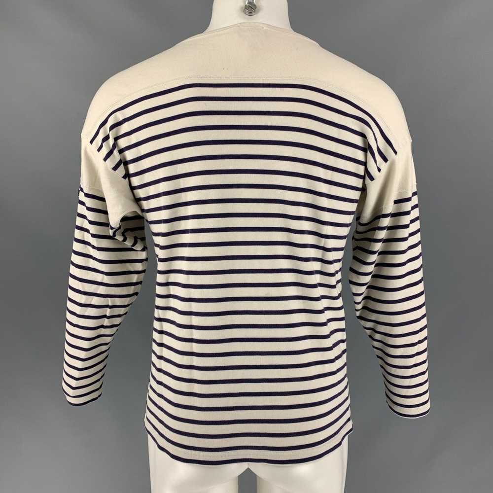 Armor Lux Cream & Navy Stripe Cotton Nautical Pul… - image 3