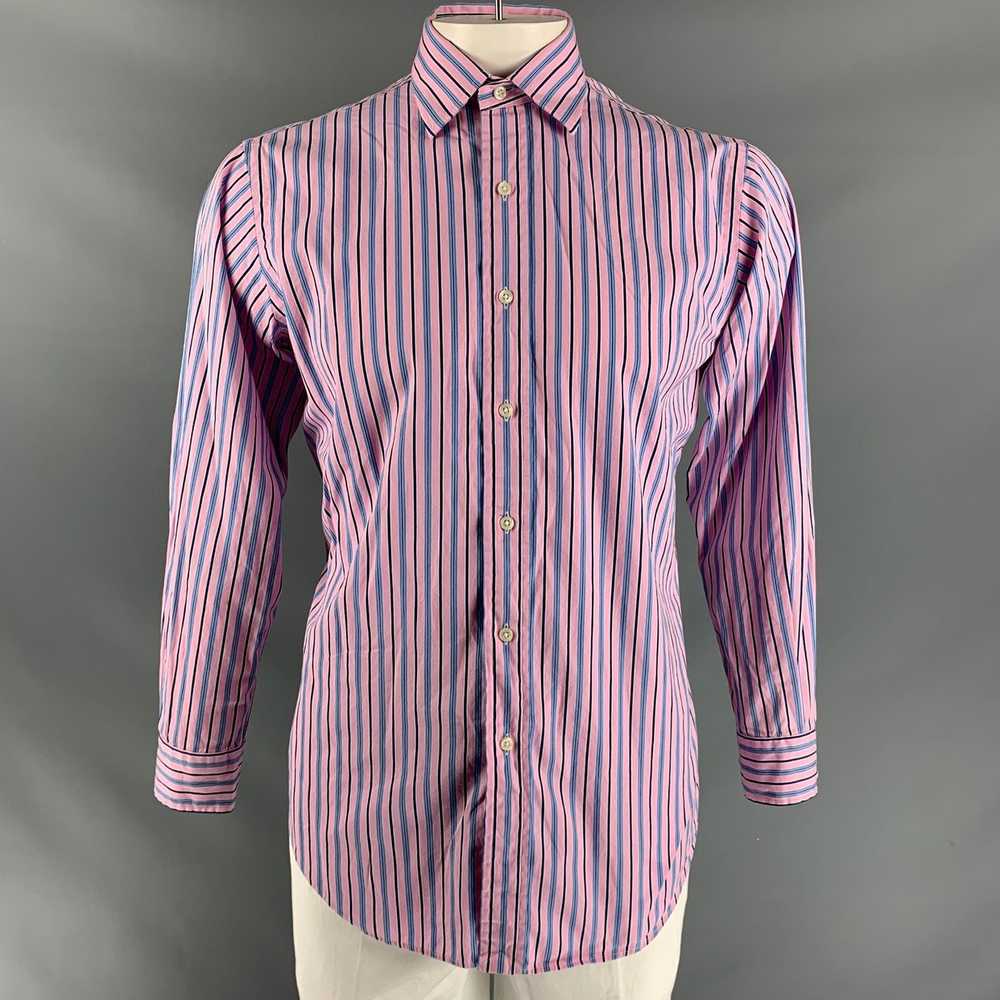 Polo Ralph Lauren Lavender and Blue Stripe Cotton… - image 1