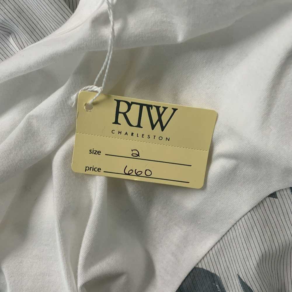 Yohji Yamamoto White Grey Mixed Fabrics Cotton Cr… - image 5