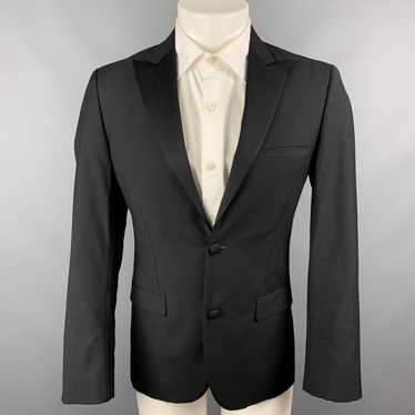 Calvin Klein Black Wool Peak Lapel Tuxedo Sport C… - image 1