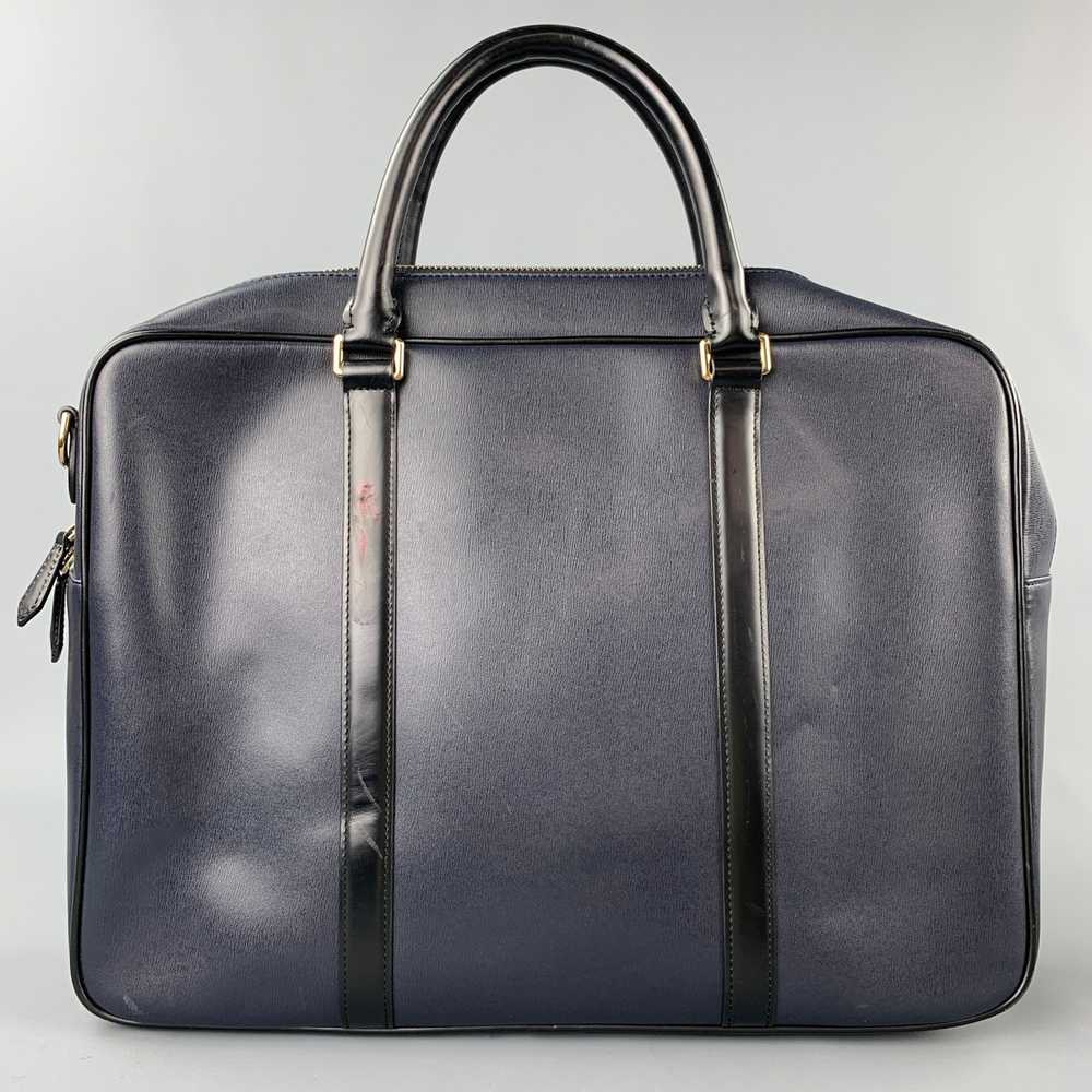 Paul Smith DELMAR Large Leather WEEKEND Bag with shoulder strap and Stow bag