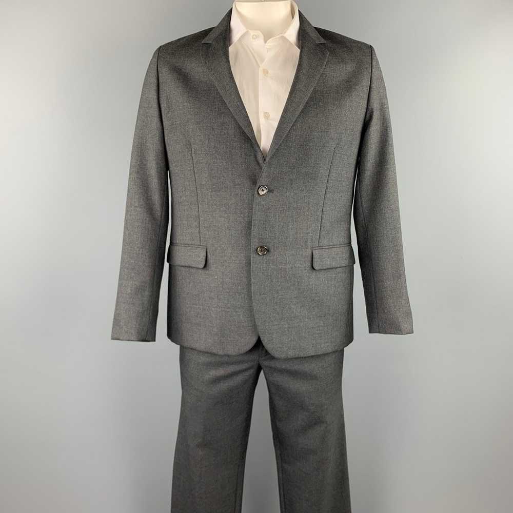 Steven Alan Charcoal Wool Notch Lapel Suit - image 1