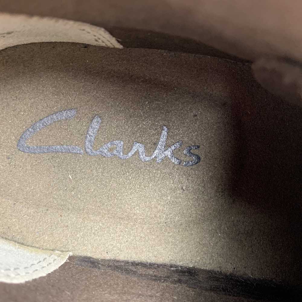 Clarks Taupe Suede Lace Up Chukka Boots - image 6