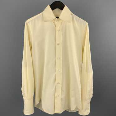 Dsquared2 Yellow Cotton Long Sleeve Shirt