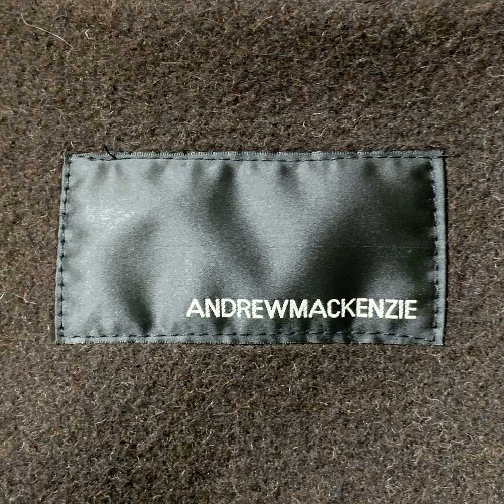 Andrew Mackenzie Taupe Wool Blend Double Breasted… - image 9