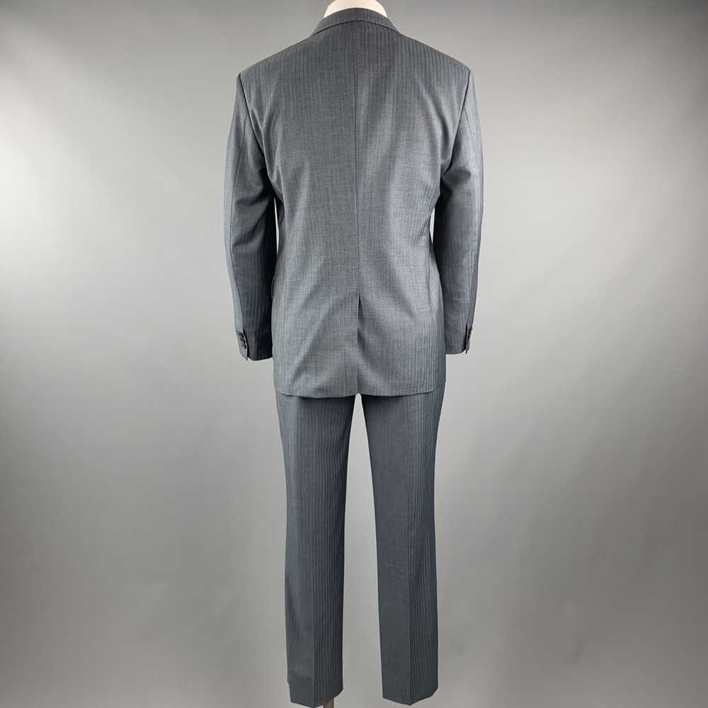 Hugo Boss Navy Lana Wool Notch Lapel 32 x 30 Suit - image 6