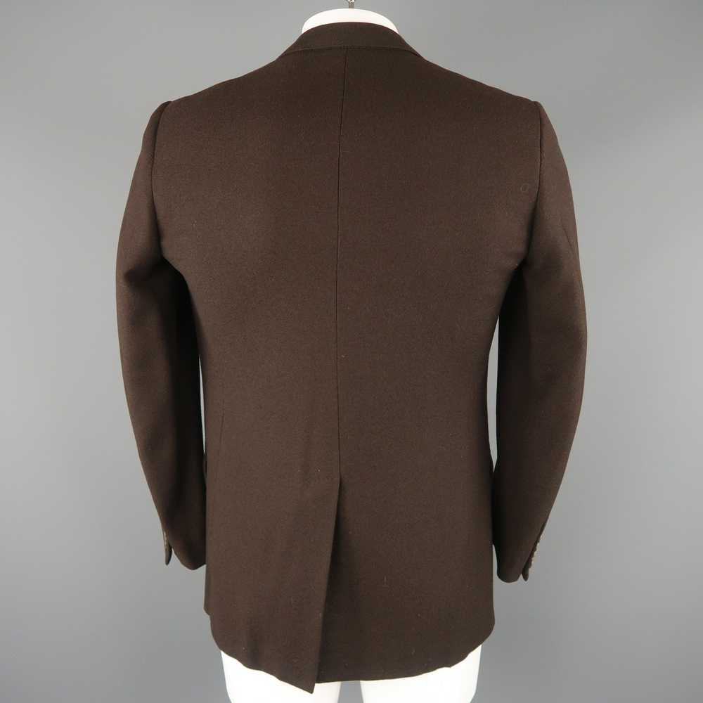 Ermenegildo Zegna Regular Brown Wool Cashmere Spo… - image 4