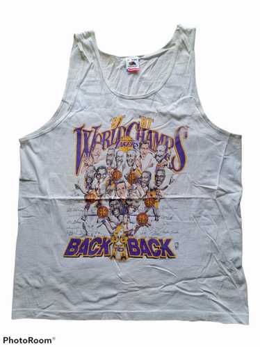 L.A. Lakers × NBA × Vintage Vintage 88 87 LA Lake… - image 1