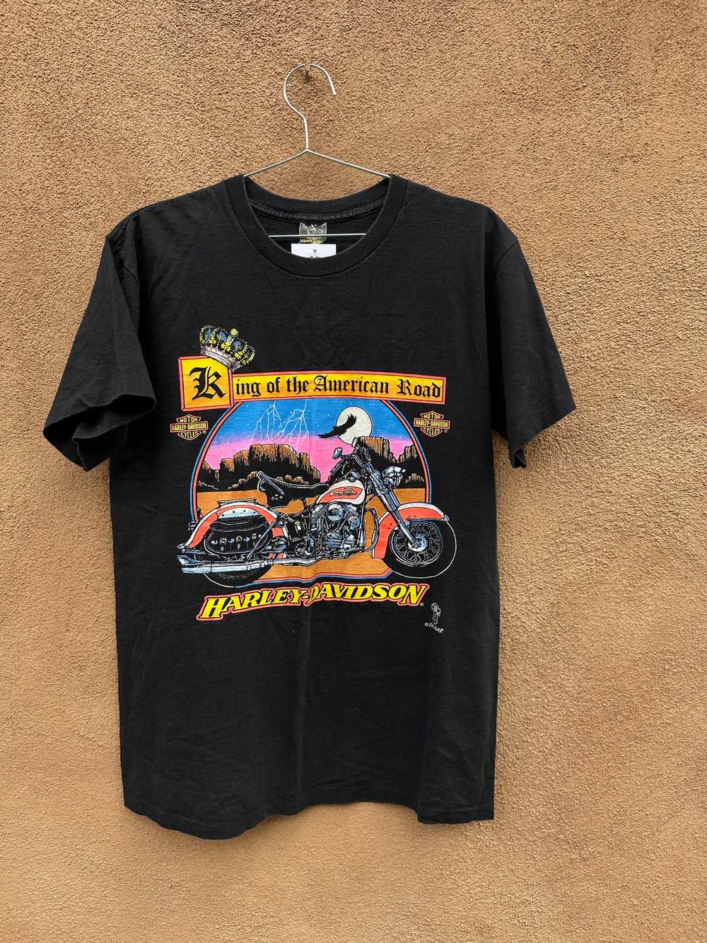 King of the American Road Harley Tee - image 1