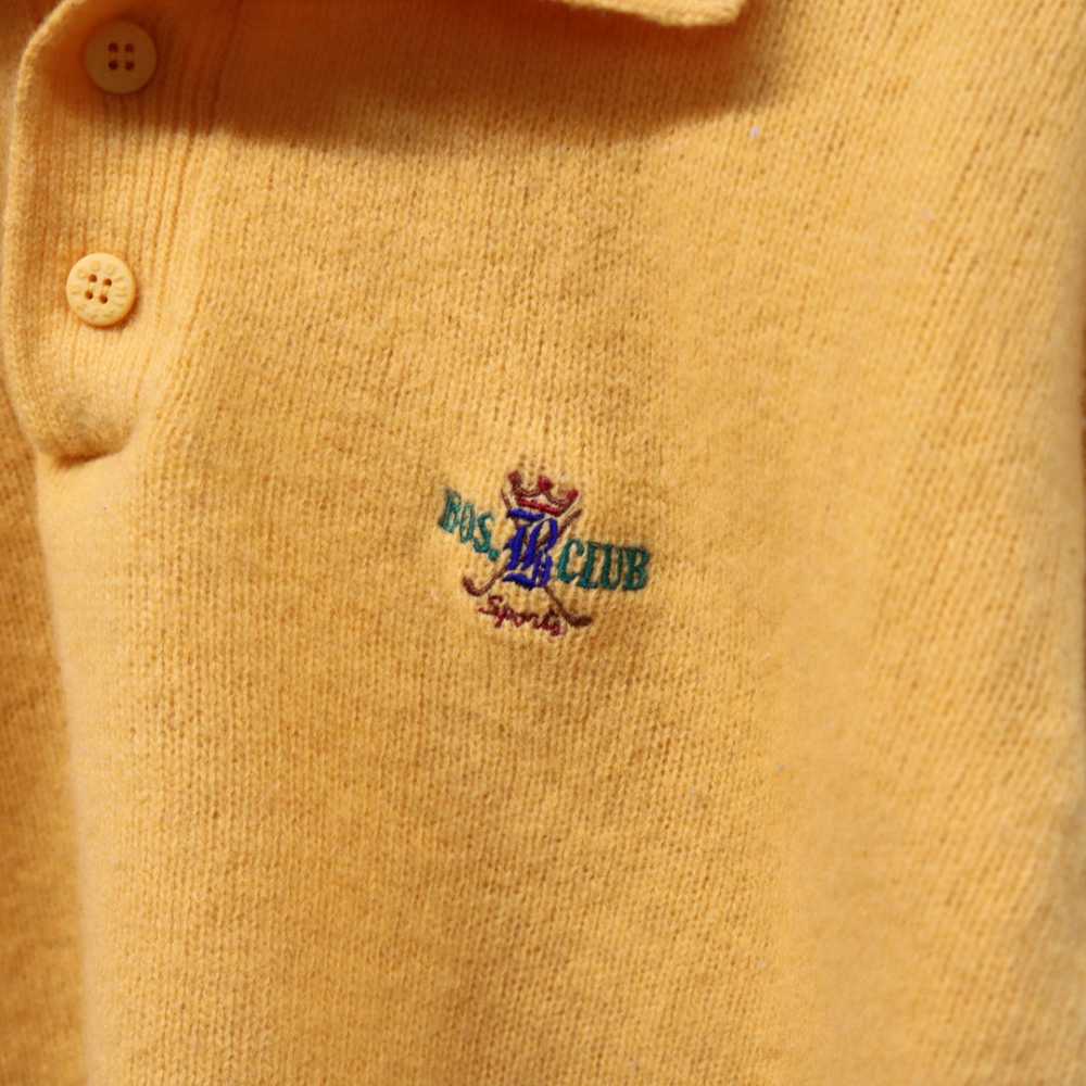 Vintage Bossini Collared Knit Sweater - S - image 4