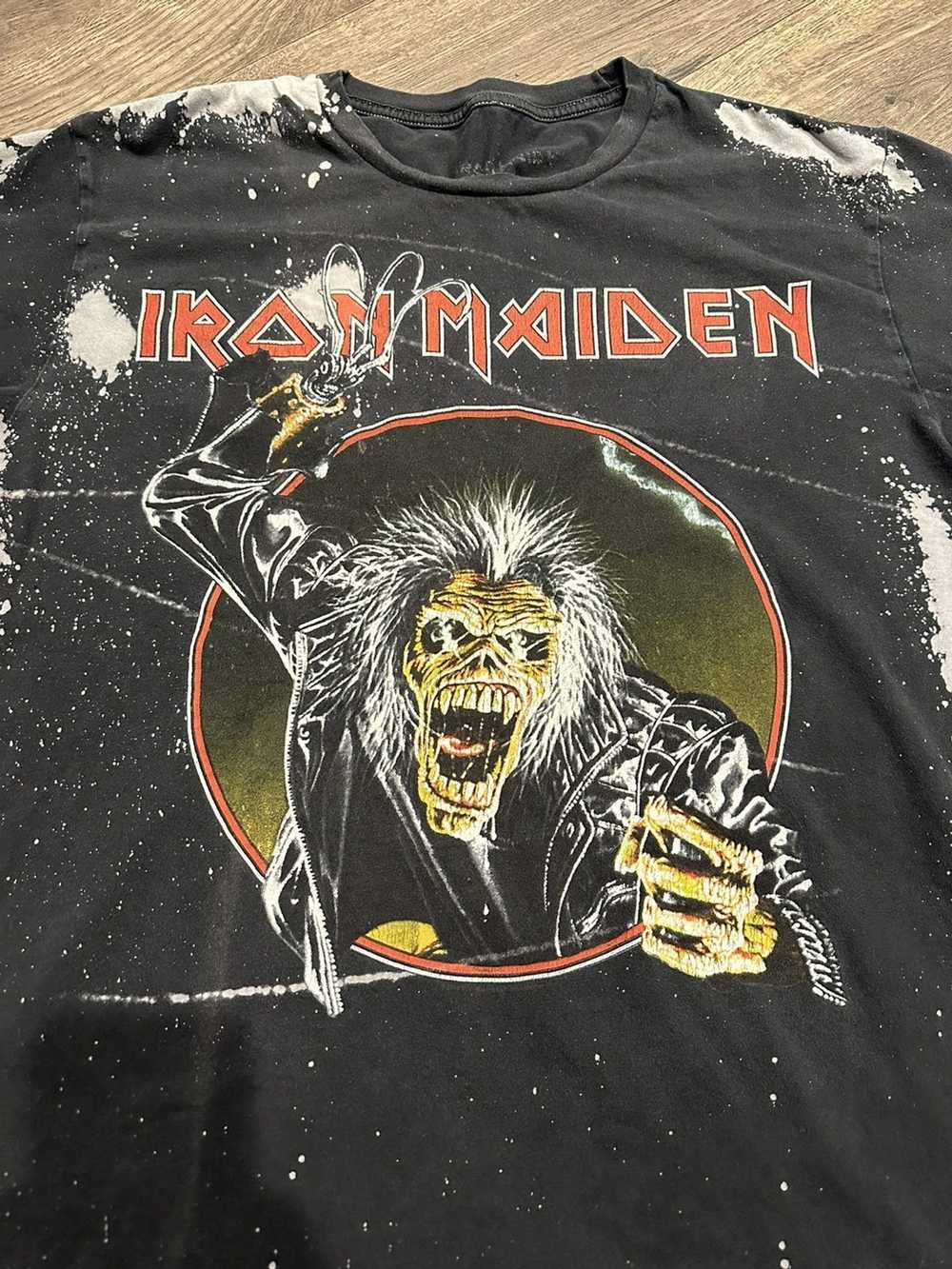 15% OFF Iron Maiden Los Angeles Rams T shirt For Men – 4 Fan Shop