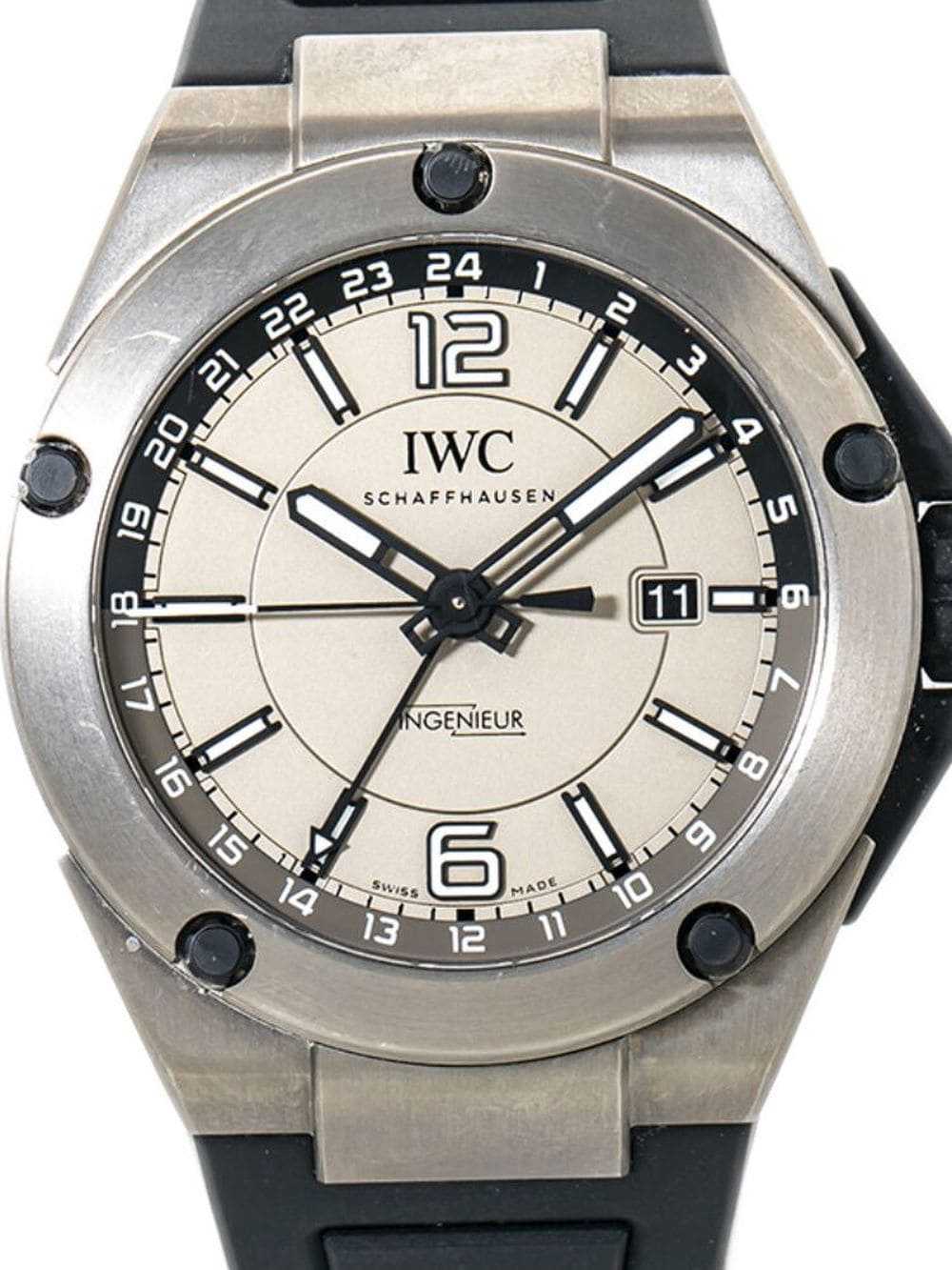 IWC Schaffhausen pre-owned Ingenieur Dual Time 45… - image 2