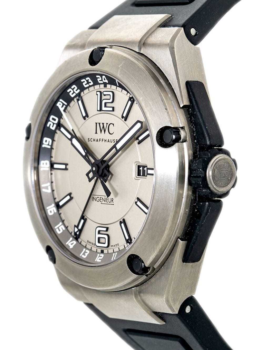 IWC Schaffhausen pre-owned Ingenieur Dual Time 45… - image 3