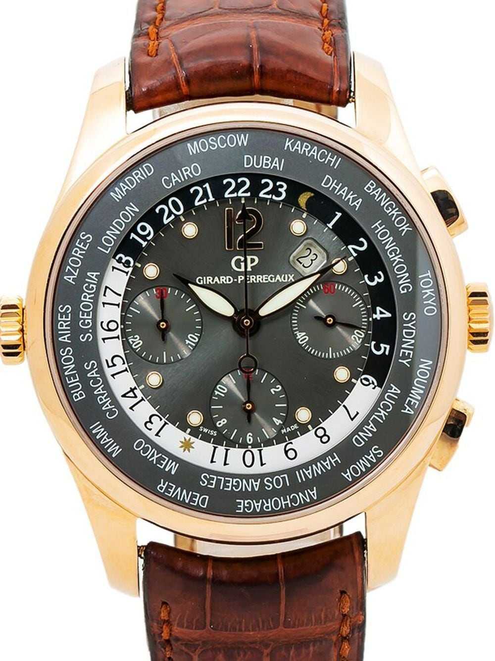 Girard-Perregaux Pre-Owned pre-owned WW-TC 43mm -… - image 2
