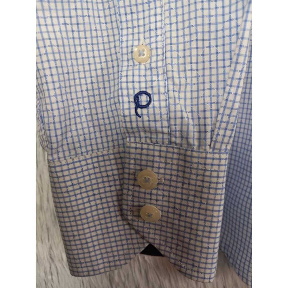 The Quiet Life Quieti Shirt Mens Medium Blue Chec… - image 5