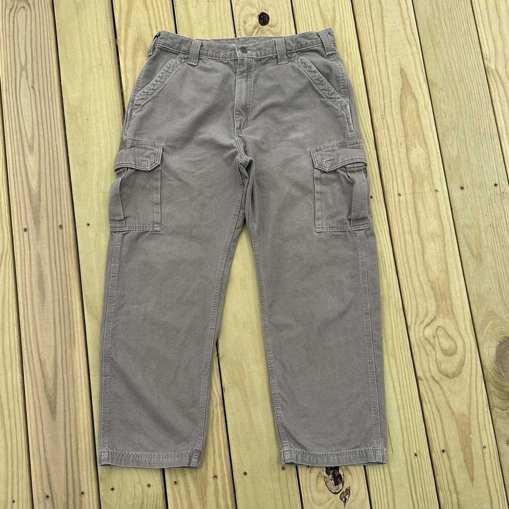 Carhartt carhartt grey work pants - image 2