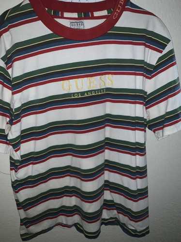 Guess × Vintage Guess striped vintage tee - image 1