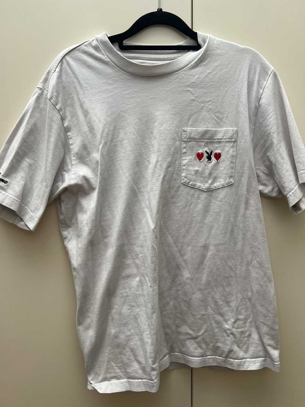 Playboy × Supreme Supreme x Playboy Pocket Tee - image 1