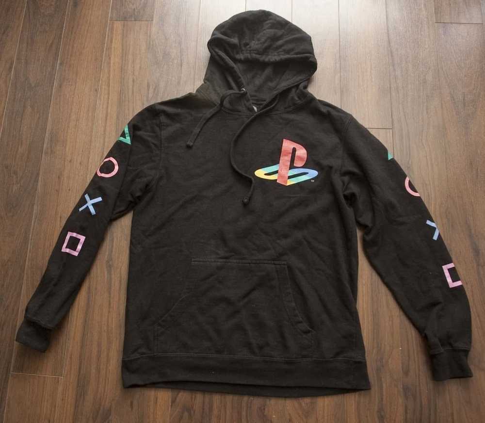 Hype × Playstation * Playstation Hoodie Logo Size… - image 2