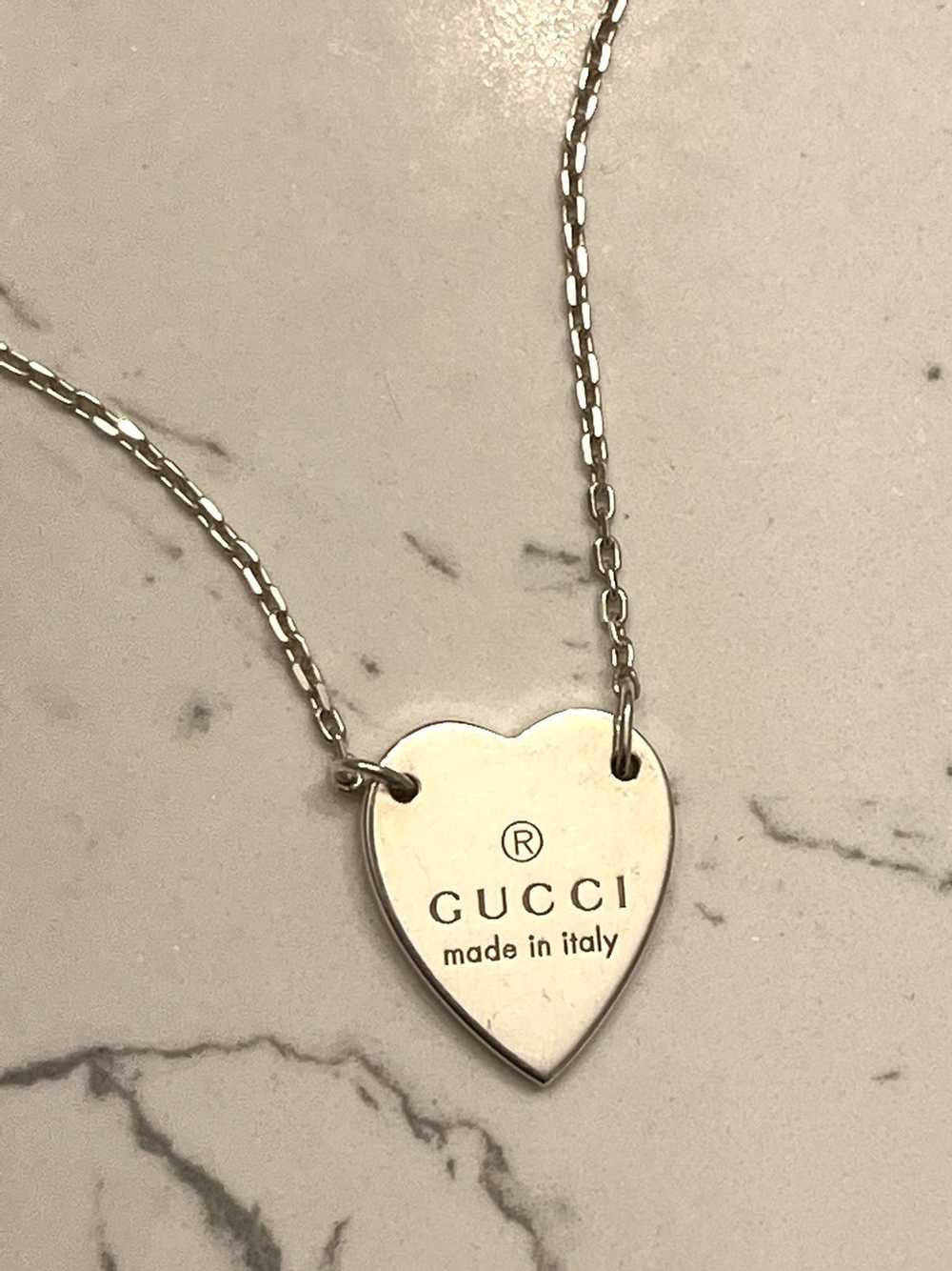 Gucci Gucci Heart Pendant Necklace - image 2