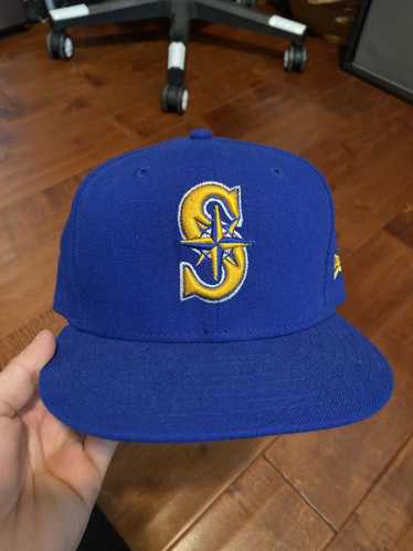 New Era Seattle Mariners Fitted Cap 7 5/8. - image 1