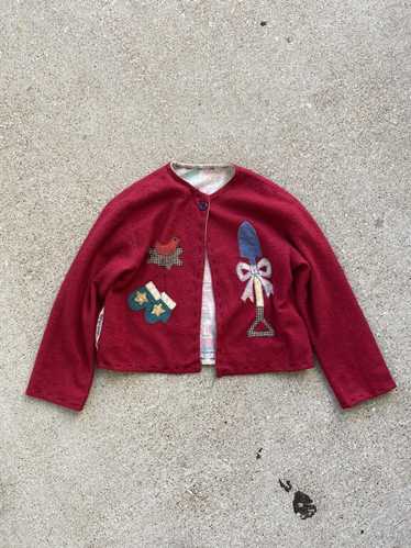 Cardigan × Vintage 1990s Vintage Cardigan Sweater