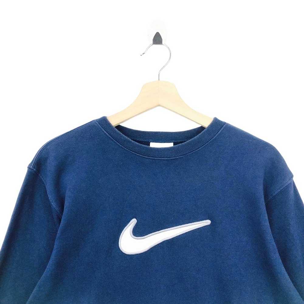 Nike × Vintage Vtg Y2K NIKE Big Logo Sweatshirt P… - image 6