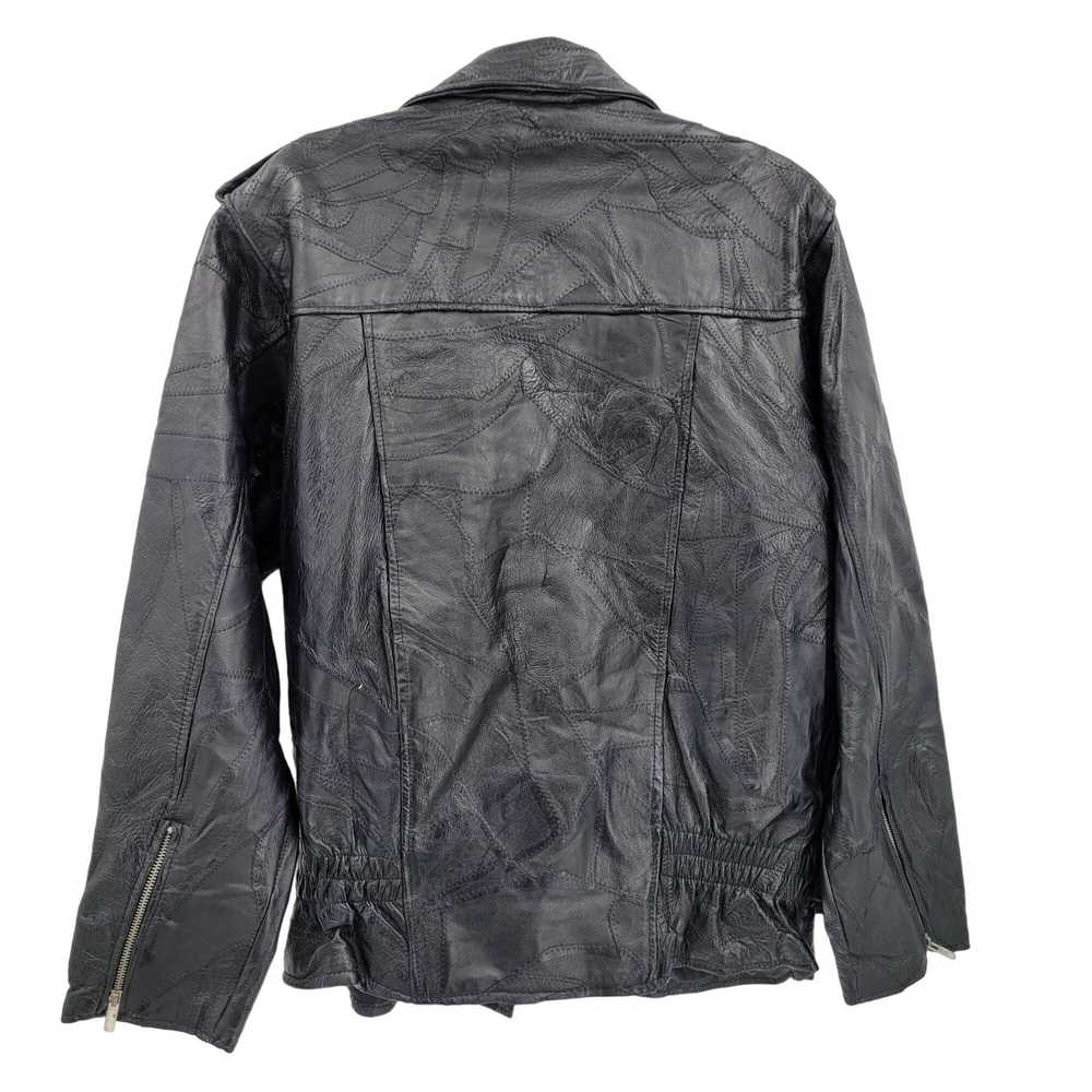 Streetwear 90's Flight Path Leather Jacket Deadst… - image 2