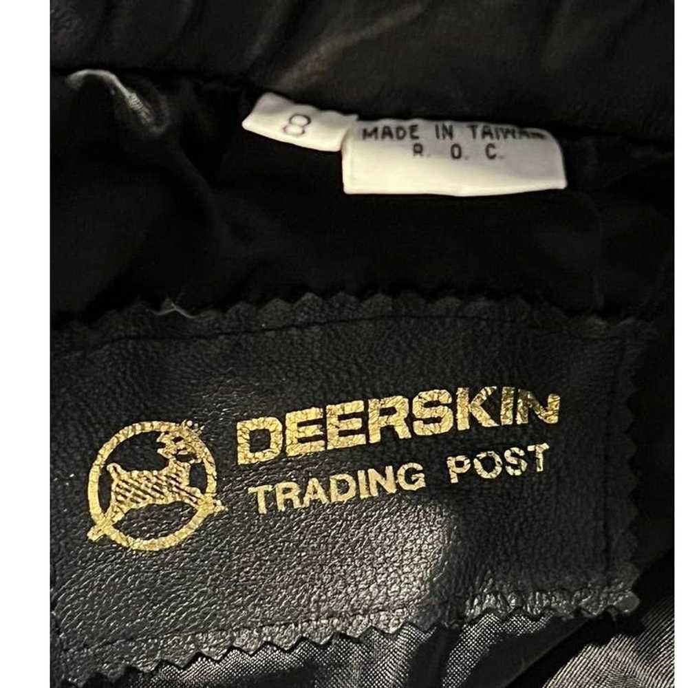 1 Vintage Deerskin Trading Post Leather A Line Sk… - image 6