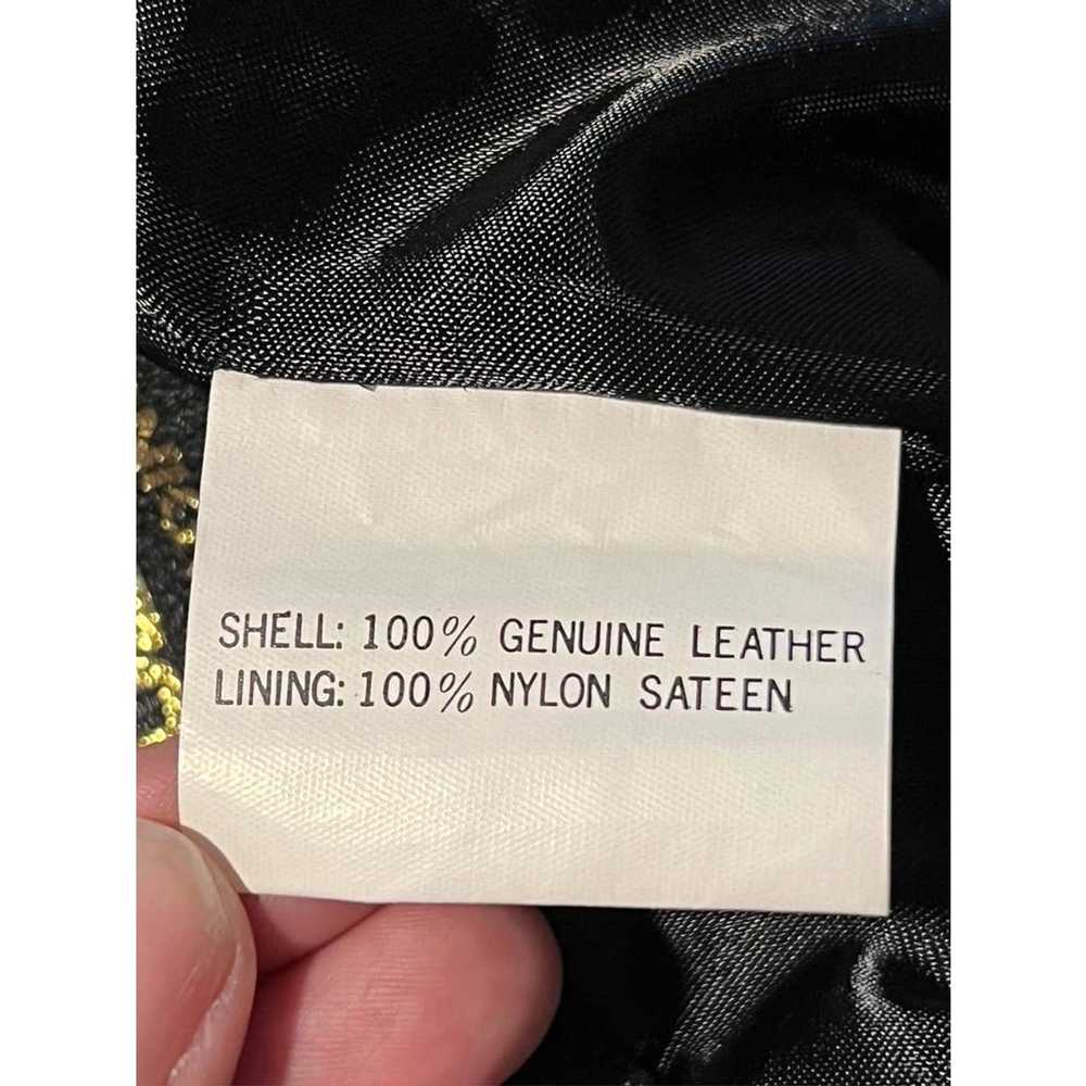 1 Vintage Deerskin Trading Post Leather A Line Sk… - image 7