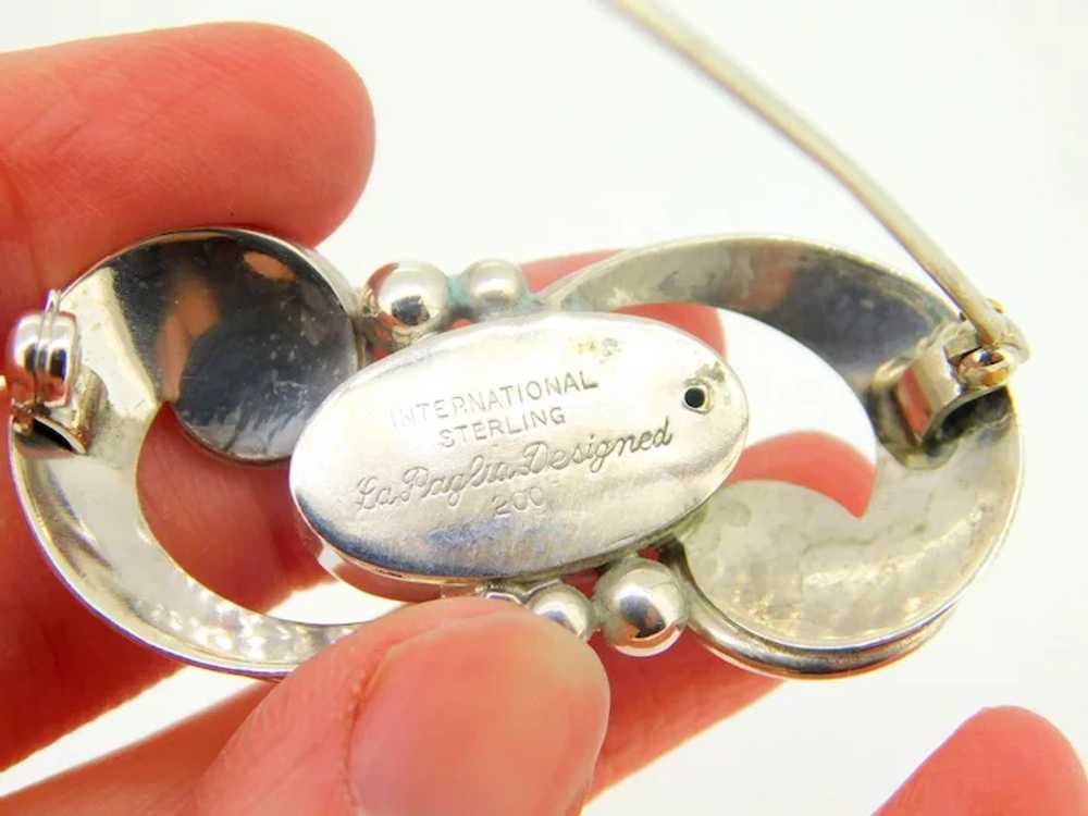 La Paglia Sterling Silver Pin #200 - image 2
