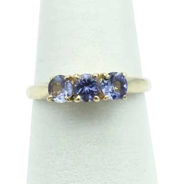 14K Iolite Ring