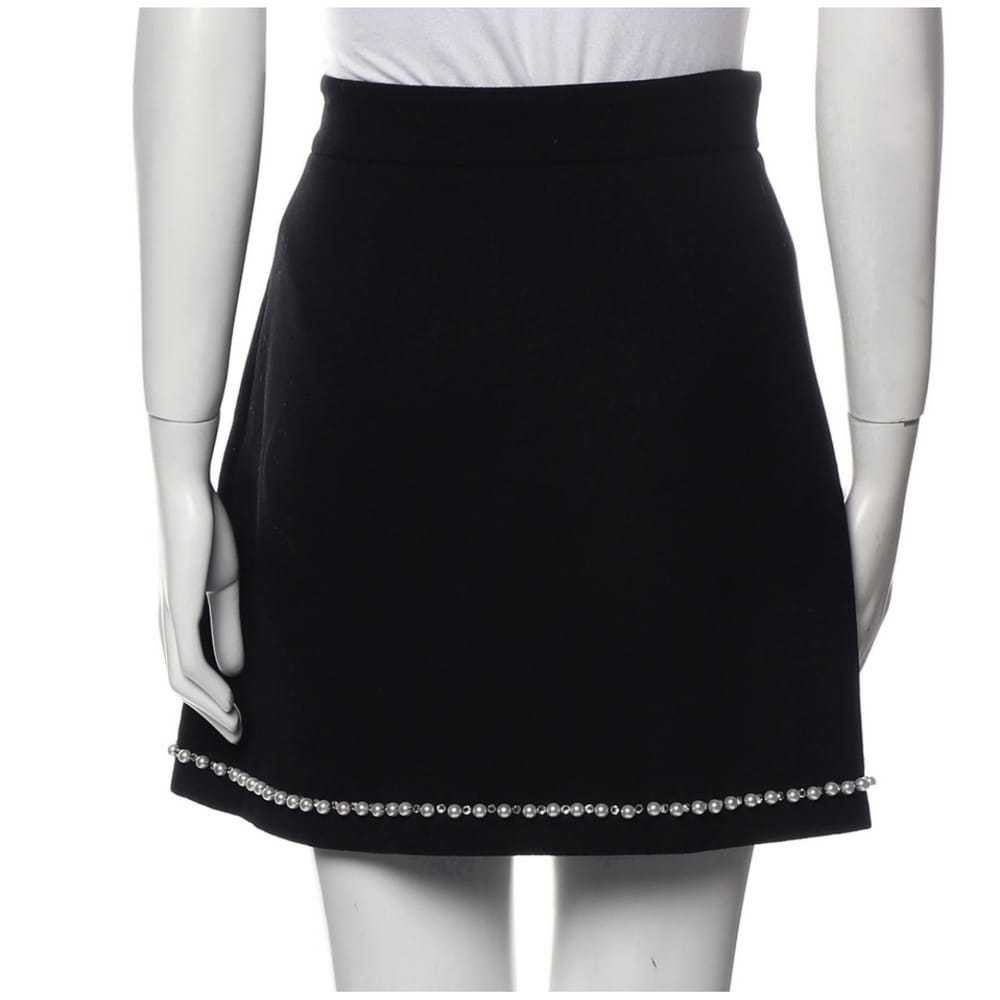 Miu Miu Wool mini skirt - image 3