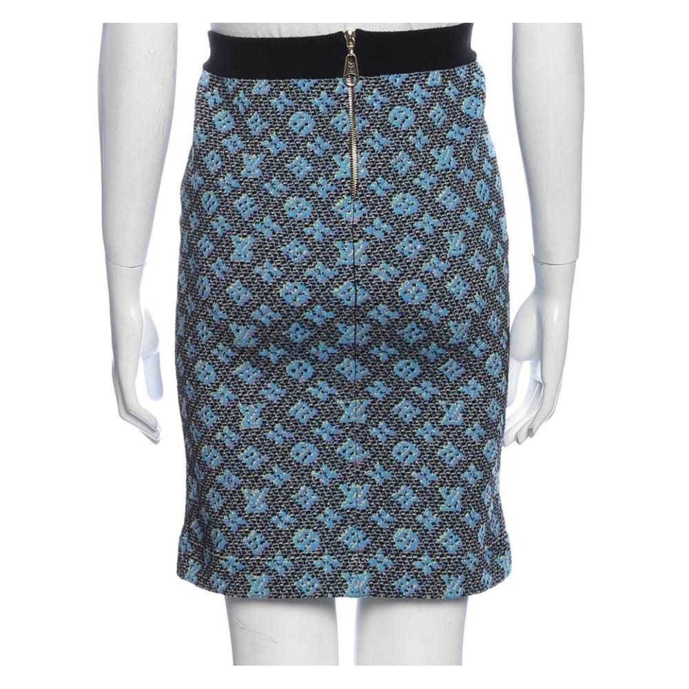 Louis Vuitton Wool mid-length skirt - image 3