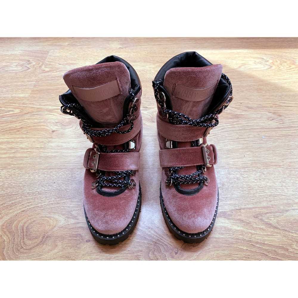 Jimmy Choo Velvet ankle boots - image 2