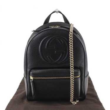 Buy Gucci Pre-loved GUCCI GG Supreme Small Backpack rucksack PVC leather  beige black 2023 Online